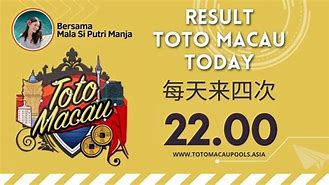 Live Toto Macau Hari Ini Jam 22.00